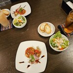 イルソーレ - テーブル全体