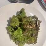 新月苑 - サービスのサラダ