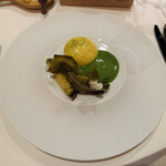 ラ・ベ - 鮑のバターコンフィ