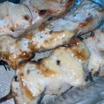 炭火くしやき鳥泉亭 - むね肉3本！