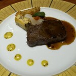 天童ホテル - 山形牛ステーキ