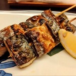 和食処 大ばん - 金華山沖鯖の串焼き