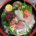 ハナともキッチン - 2024年の｢ぷりぷり刺身盛定食｣刺身盛