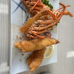 港あおしま - エビフライ