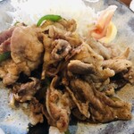 家庭料理居酒屋 よってって - ♪生姜がガツンと効いている