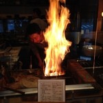 炉端ト酒 タキビヤ。 - ファイヤー！