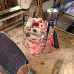 炉端ト酒 タキビヤ。 - これが原子焼き！