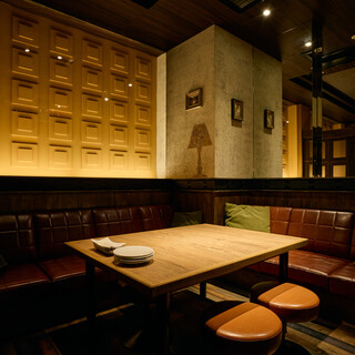 【個室有】広々＆ムーディーな大人空間。パーティーや歓送迎会も