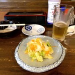 居酒屋いさり火 - 自家製つけもの¥550 デカい！！