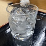 鮨吉 - 麦焼酎　ロック