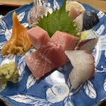 鮨吉 - つまみ盛り合わせ