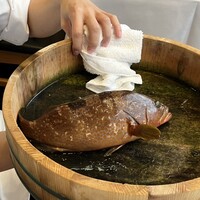 施家菜 - アコウ（キジハタ）は40cm弱