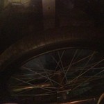 かじしか - 車輪です。正真正銘の屋台！！