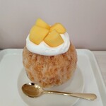 nanayuki - 柿とぶどう紅茶かき氷