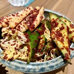 鶏焼みどり - キムチ盛り合わせ