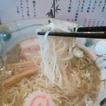 麺 玉響 - 縮れ細麺