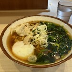 そばの神田 東一屋 - アサソバビンボー！　
      朝そば＋肉！