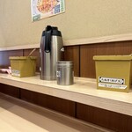 そばの神田 東一屋 - コンディメンツ。