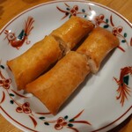 頂頂 - ホタテと黄ニラの春巻