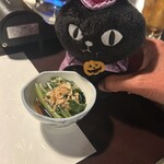 ダイニングHAKUHO - 付き出し  おひたし