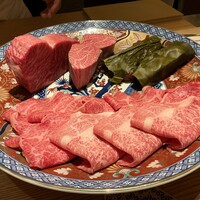 まとい 銀座 - 本日のお肉(//∇//)