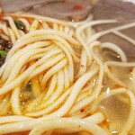 牛家兄弟 蘭州牛肉麺 - 選択制・細麺。