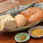 大八 - 豆腐、たまご、ひらてん
