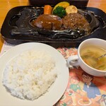 さわやか 袋井本店 - げんこつハンバーグランチ