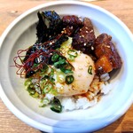 グリルド ミート ナガモト - 温玉スペアリブライス