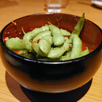 薙-nagi-熟成鶏十八番 - 枝豆ペペロンチーノ