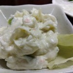 鶴亀 - ポテトサラダ 320円(税込)(2024年8月30日撮影)