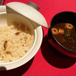 フォーシーズン - 松茸ご飯　赤だし　香の物