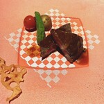 フォーシーズン - 黒毛和牛リブロースグリーンペッパーソース