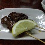 鶴亀 - ハラミ２本 360円(税込)(2024年8月21日撮影)