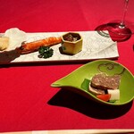 フォーシーズン - 旬の山海の幸3種盛り　