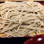 信州そば処やまへい - 蕎麦のアップ