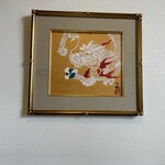 つるよし料理店 - 玄関のドラゴン