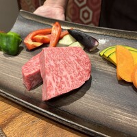 神楽坂 鉄板焼 向日葵 - メインのお肉(^^)