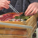 いたる - 刺身ケース