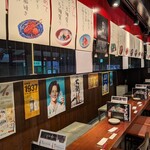 酒場 てつ - カウンター