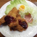 大辻食堂 - 一口カツ