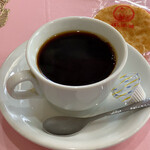ストロベリー - ホットコーヒー