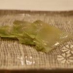 鮨 やすみつ - 搾菜