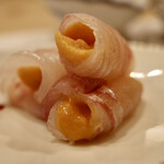 鮨 やすみつ - 平目 馬糞雲丹