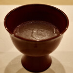 鮨 やすみつ - 喉黒と平目の潮汁