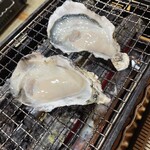 磯家波平 - 倍量活貝盛合わせ(2480円)の牡蠣