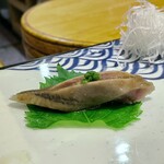 鮓 きずな - 厚岸 秋刀魚 肝醤油
