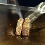 銀座 和牛鉄板焼 USHIGAMI - 