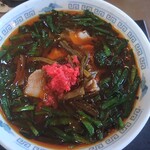 さかえや - 満州にらラーメン（醤油）