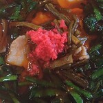 さかえや - 満州にらラーメン（醤油・アップ）